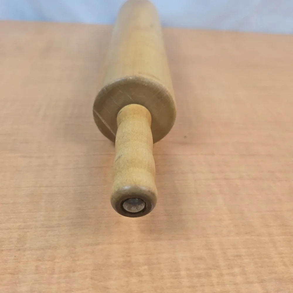 Vintage Wooden Rolling Pin 10